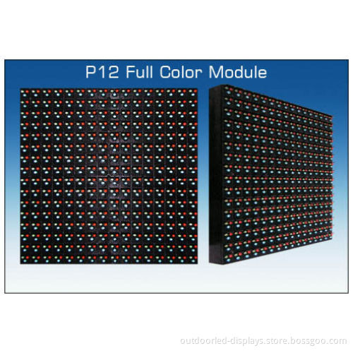 P12 Full Color Led Display Module For Large Led Digital Signage
